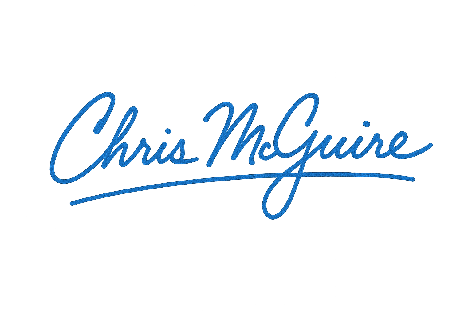 Chris McGuire Signature